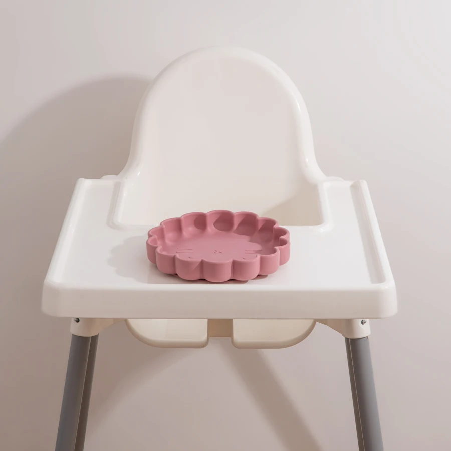 Mamaplan Silicone Baby Feeding Plate Kids Dining Plate Cartoon Dishes Waterproof Washable Toddler Feed Suction Plate Baby Stuff thumbnail 2