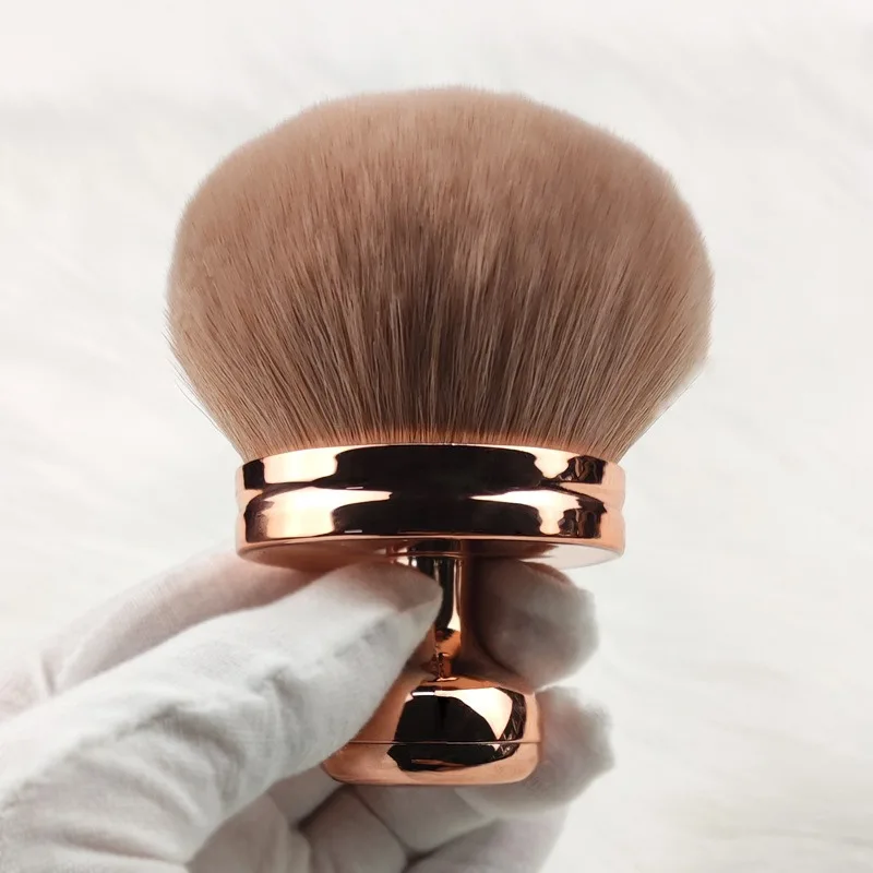 Extra Large Body Makeup Brush for Self Tanner, Leg Makeup Bronzer Oval-shaped Flawless Kabuki Brush Kabuki Foundation Brush thumbnail 5