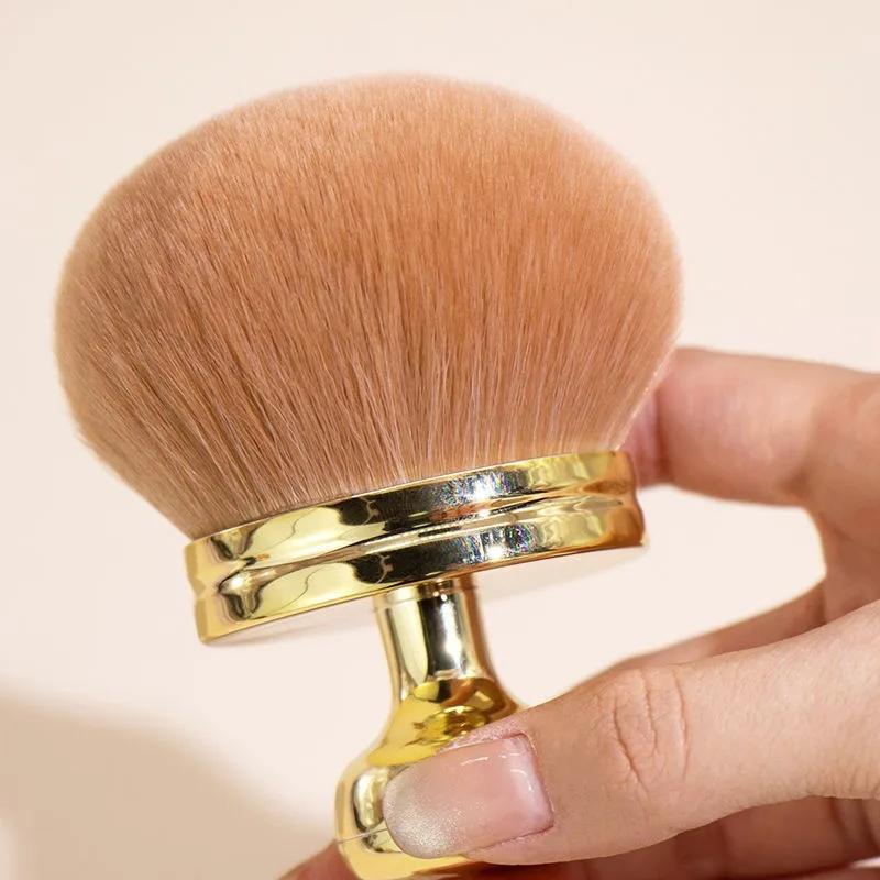 Extra Large Body Makeup Brush for Self Tanner, Leg Makeup Bronzer Oval-shaped Flawless Kabuki Brush Kabuki Foundation Brush thumbnail 3