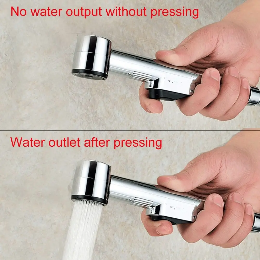 Handheld Hose Spray Muslim Hygienic Shattaf Kit Toilet Douche Bidet Head Shower thumbnail 3