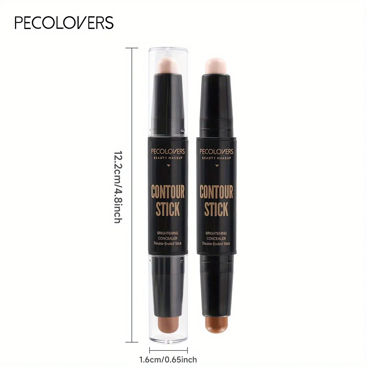 Double Head Highlight Pen Face Make Up Liquid Waterproof Contouring Foundation Contour Makeup Concealer Stick Pencil Cosmetics thumbnail 4