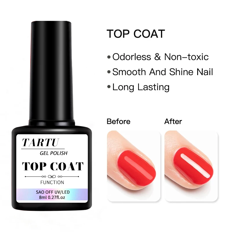 8Ml Functional Gel Nail Art Set with Base Coat and Diamond Top Coat,Matte Top ,Soak Off Gel Nail Polish for Nail Art Design Tool thumbnail 4
