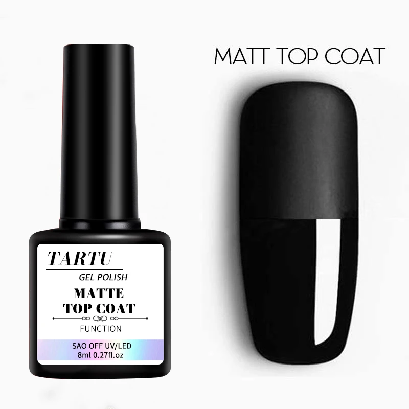 8Ml Functional Gel Nail Art Set with Base Coat and Diamond Top Coat,Matte Top ,Soak Off Gel Nail Polish for Nail Art Design Tool thumbnail 5