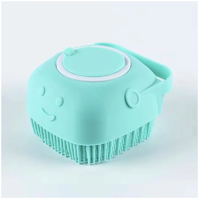 Bathroom Puppy Big Dog Cat Bath Massage Gloves Brush Soft Safety Silicone Pet Accessories for Dogs Cats Tools Mascotas Products thumbnail 5
