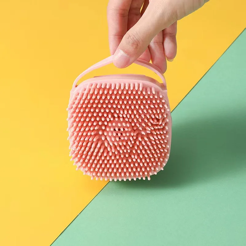 Bathroom Puppy Big Dog Cat Bath Massage Gloves Brush Soft Safety Silicone Pet Accessories for Dogs Cats Tools Mascotas Products thumbnail 4
