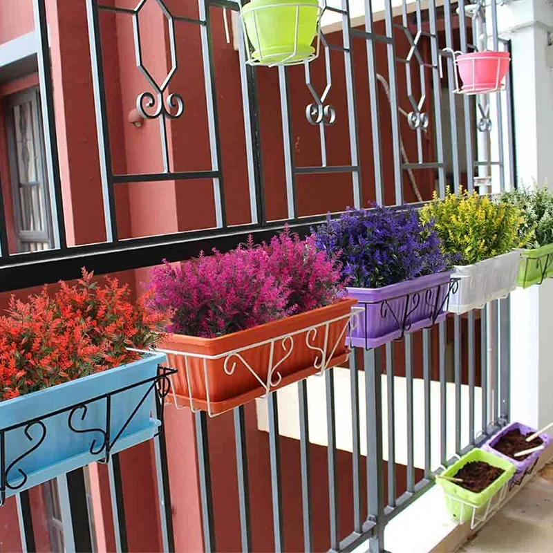 3/5/10Pcs Artificial Flower Plastic Lavender Fake Plant Home Table Outdoor Garden Decoration Wedding Bridal Bouquet Decoration thumbnail 6