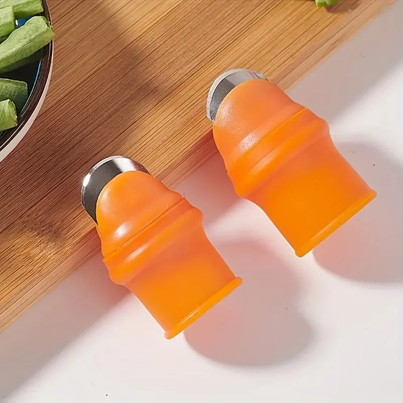 1pc Silicone Garden Thumb Knife-ComfortableFitforMenandWomen-NailandFinger Protection-Versatile Use for Digging,Planting,Seeding thumbnail 4