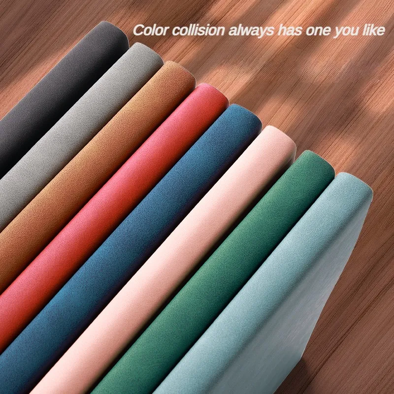 A5 Leather Book Skin Feeling Fashion Notepad Diary Learning Notebook Wholesale Business Office notebooks and journals note book thumbnail 2