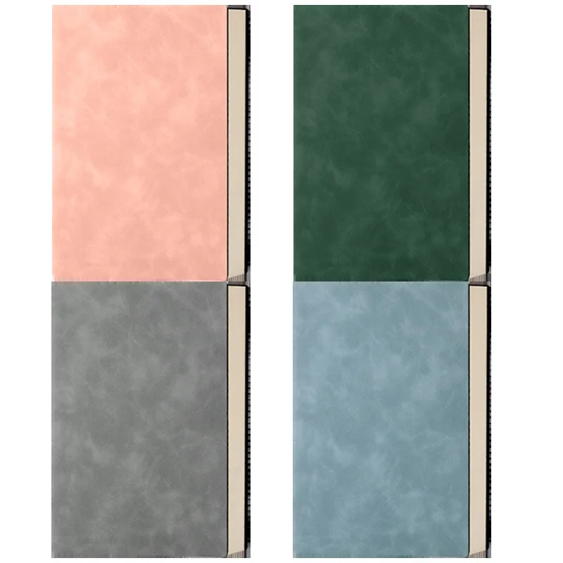 A5 Leather Book Skin Feeling Fashion Notepad Diary Learning Notebook Wholesale Business Office notebooks and journals note book thumbnail 5