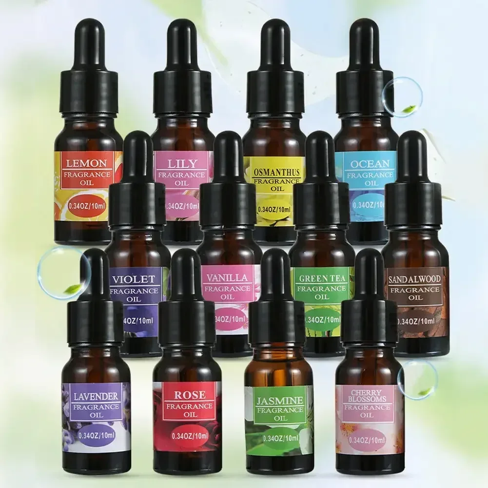 10ml Car Perfume Refill Liquid Flavor Essential Oil with Dropper Car Air Freshener Refill For Air Humidifier Home Auto Fragrance thumbnail 3