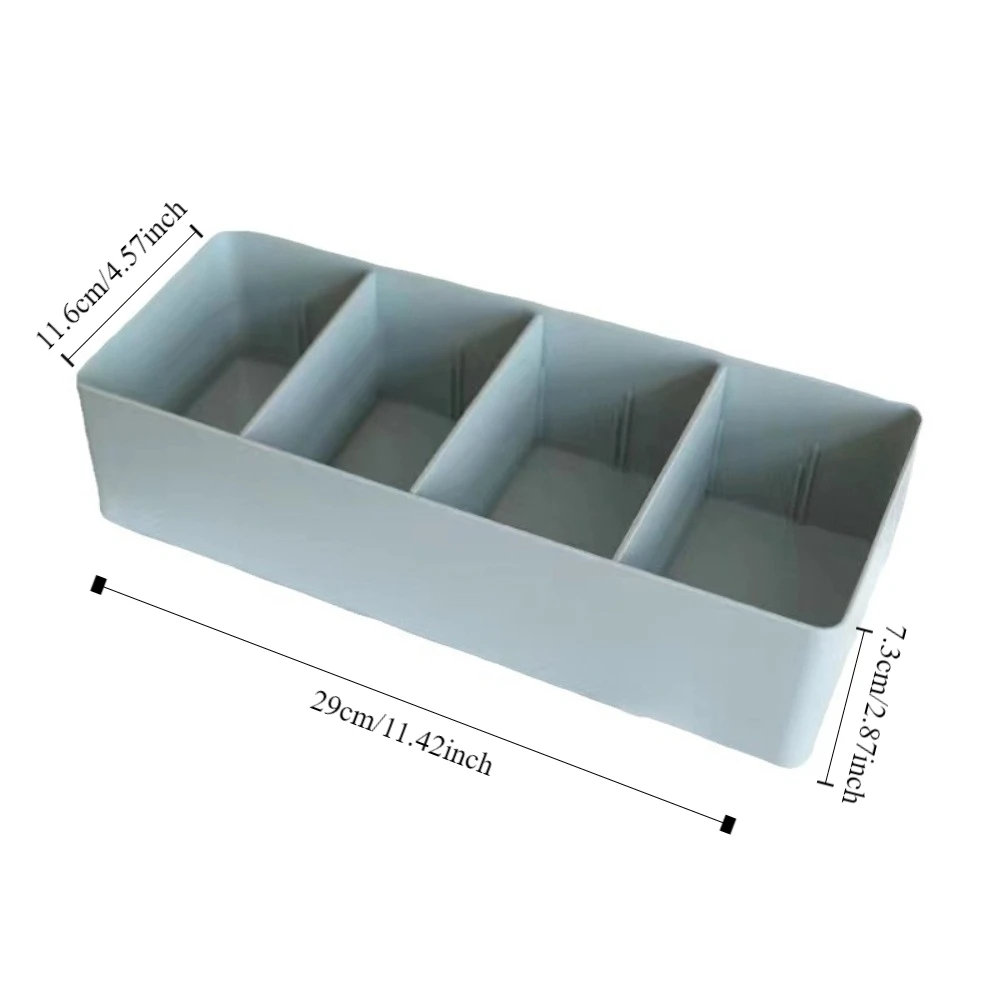Desktop Storage Box Detachable Partition Remote Control Divided Drawer Storage Box Cosmetic Miscellaneous Items Storage Basket thumbnail 6
