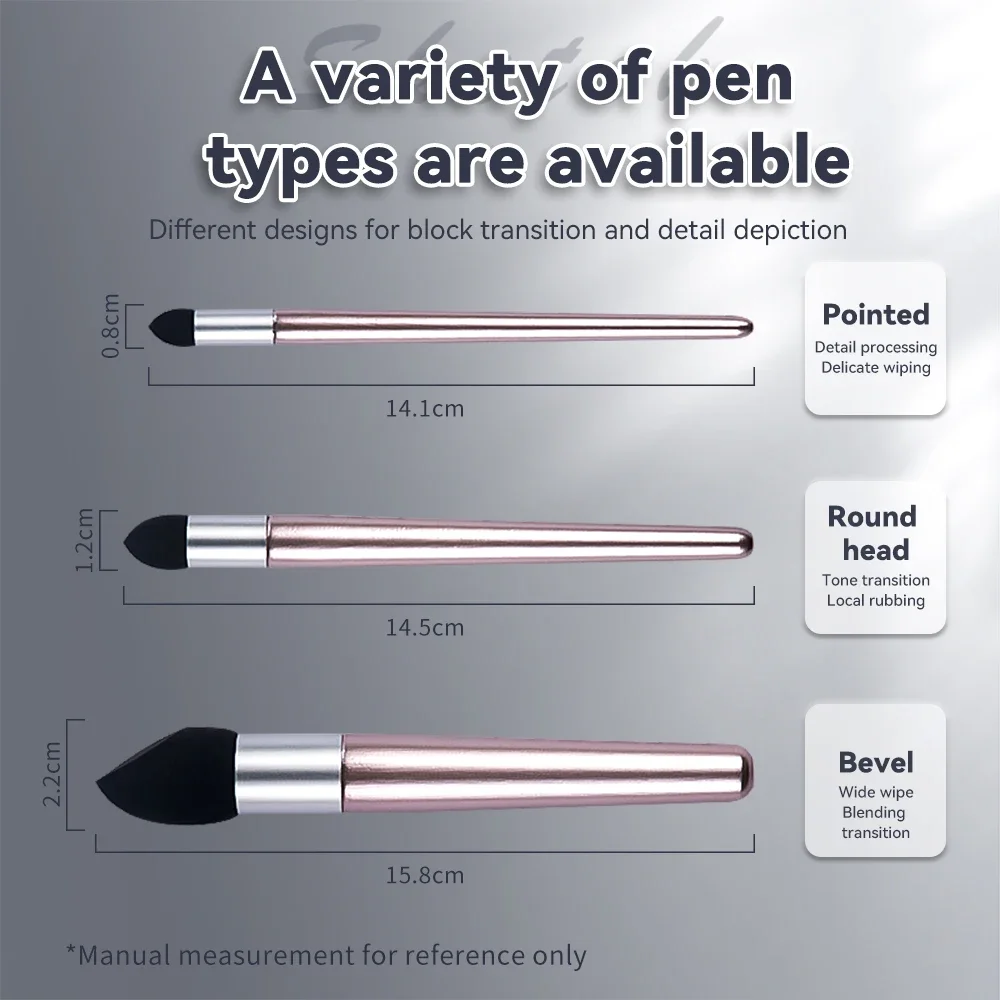Sketch Pen Brush Artist Blending Pen Washable Rubbing Sponge Wipe Clean Tool Set Reusable Drawing Processing Rendering Eraser thumbnail 3