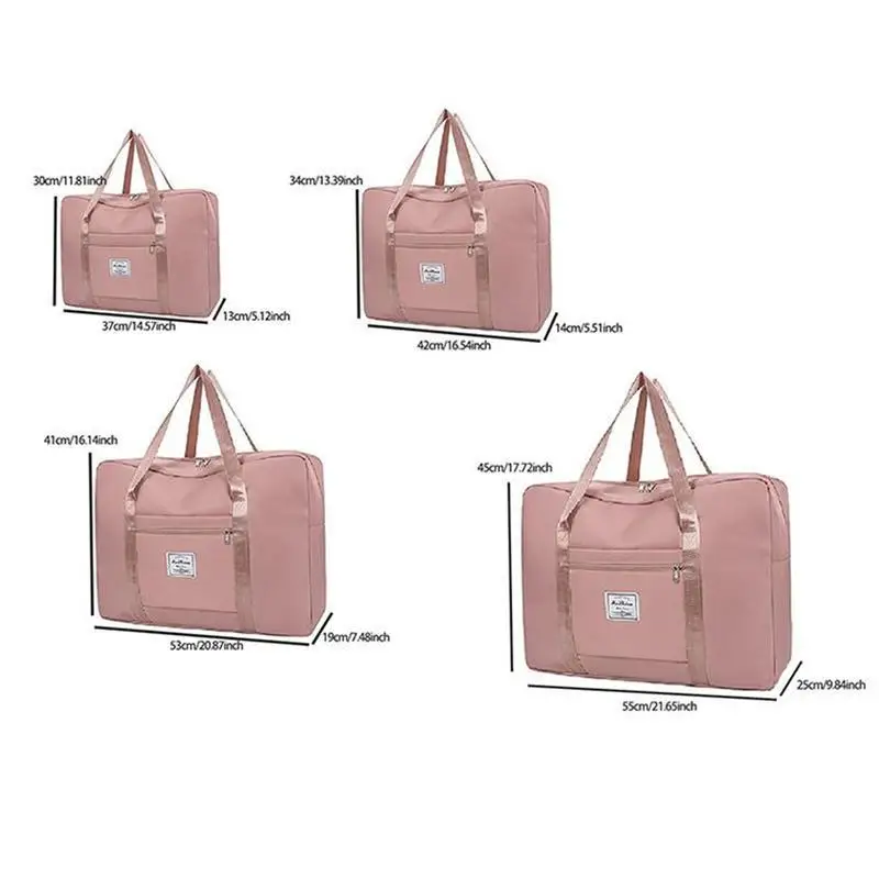 New Foldable Travel Bag Unisex Short Trip Multifunctional Large Capacity Luggage Bags thumbnail 2