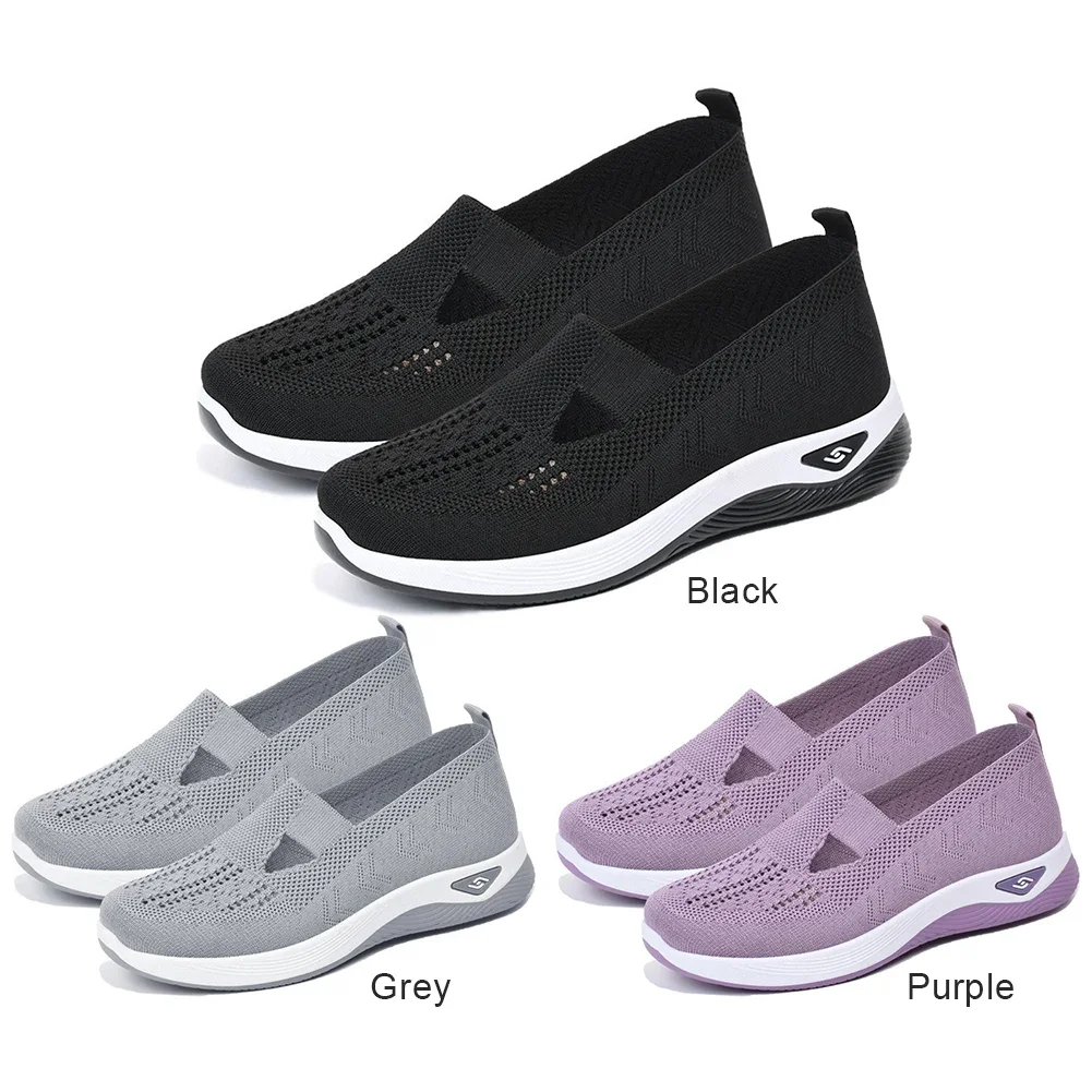 Breathable Barefoot Shoes Comfortable Orthopedic Shoes Non Slip Walking Sneakers with Arch Support for Women thumbnail 3
