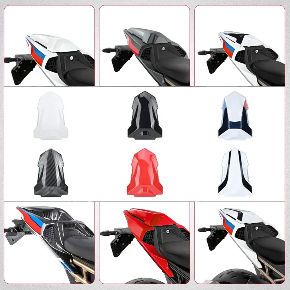 For BMW S1000RR M1000RR Motorcycle Tail Section Fairing Cowl Rear Seat Cover Hard Passenger Seat Cowl Fairing Seats Accessories