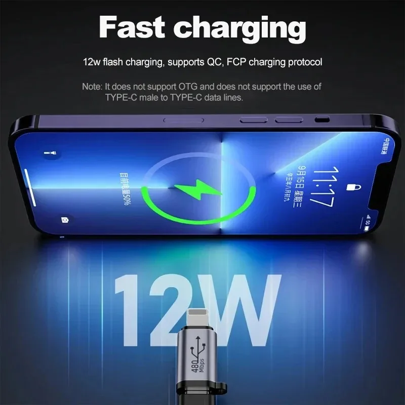 TypeC Female to Mini USB/Type C Female to Micro USB/Micro USB Female to Type C/Micro USB Female to Mini USB Connector Adapter thumbnail 3