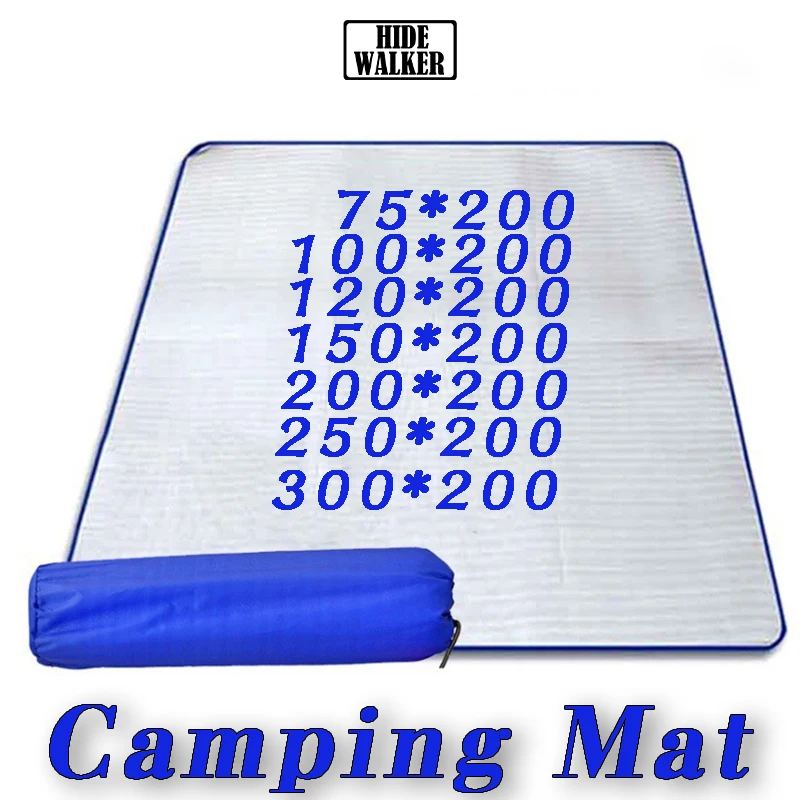 Aluminum Foil Moisture-proof Pad Outdoor Camping Waterproof Tent Footprint Portable Picnic Mat Lightweight HIking Sleeping Pad