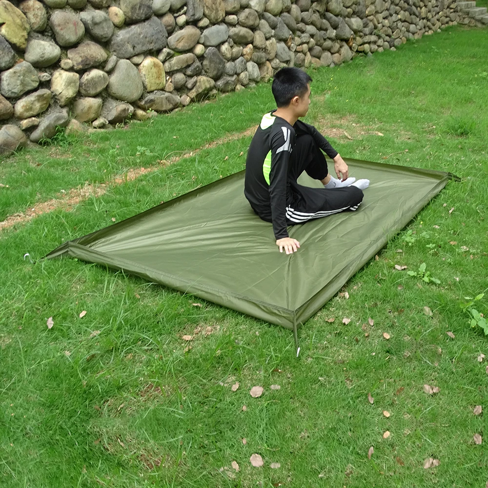 Ultralight Tent Footprint Bathtub 3D Picnic Mat Outdoor Camping Waterproof Ground Sheet 2.1x1.2 thumbnail 5