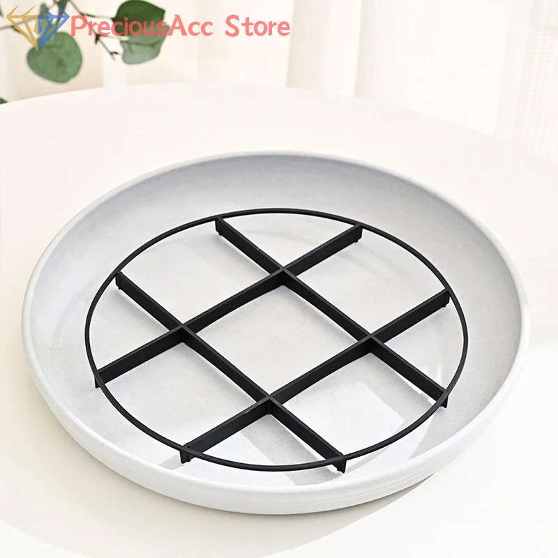 10Pcs Flower Pot Tray Anti Rot Root Plastic Saucer Bracket Drip Plant Flowerpot Tray Indoor Outdoor Home Garden Supplies thumbnail 5