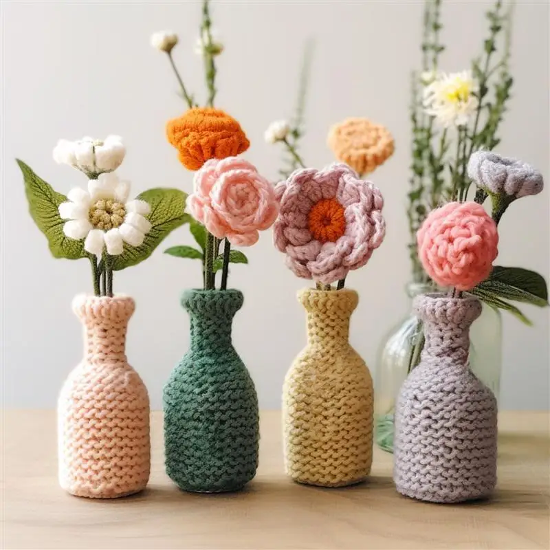 12 Color Set Acrylic Fibers Knitting Wool Yarn Needlework Dyed Lanas For Crochet Craft Sweater Hat Dolls At Low Price thumbnail 4