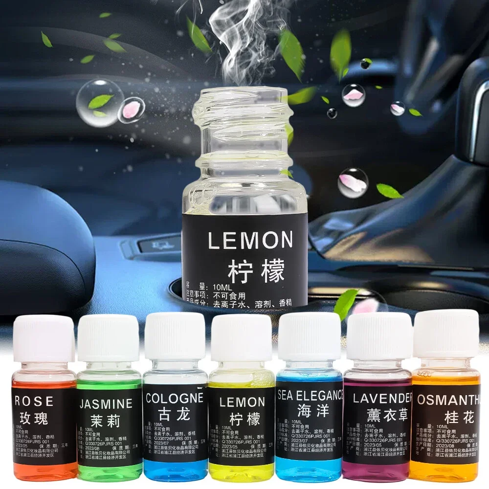 1/7PCS Air Freshener Car Perfume Refill Natural Plant Essential Oil Aroma Diffuser Fragrance Humidifier Essential Oil Freshener thumbnail 3