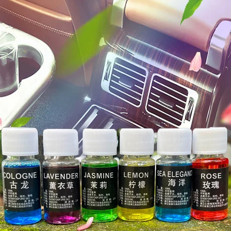 1/7PCS Air Freshener Car Perfume Refill Natural Plant Essential Oil Aroma Diffuser Fragrance Humidifier Essential Oil Freshener thumbnail 2