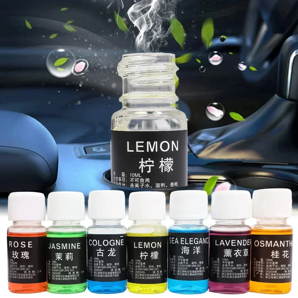 Car Perfume Refill Liquid Essential Oil Air Freshener Replenishment for Auto Natural Plant Aroma Diffuser Fragrance Humidifier thumbnail 3