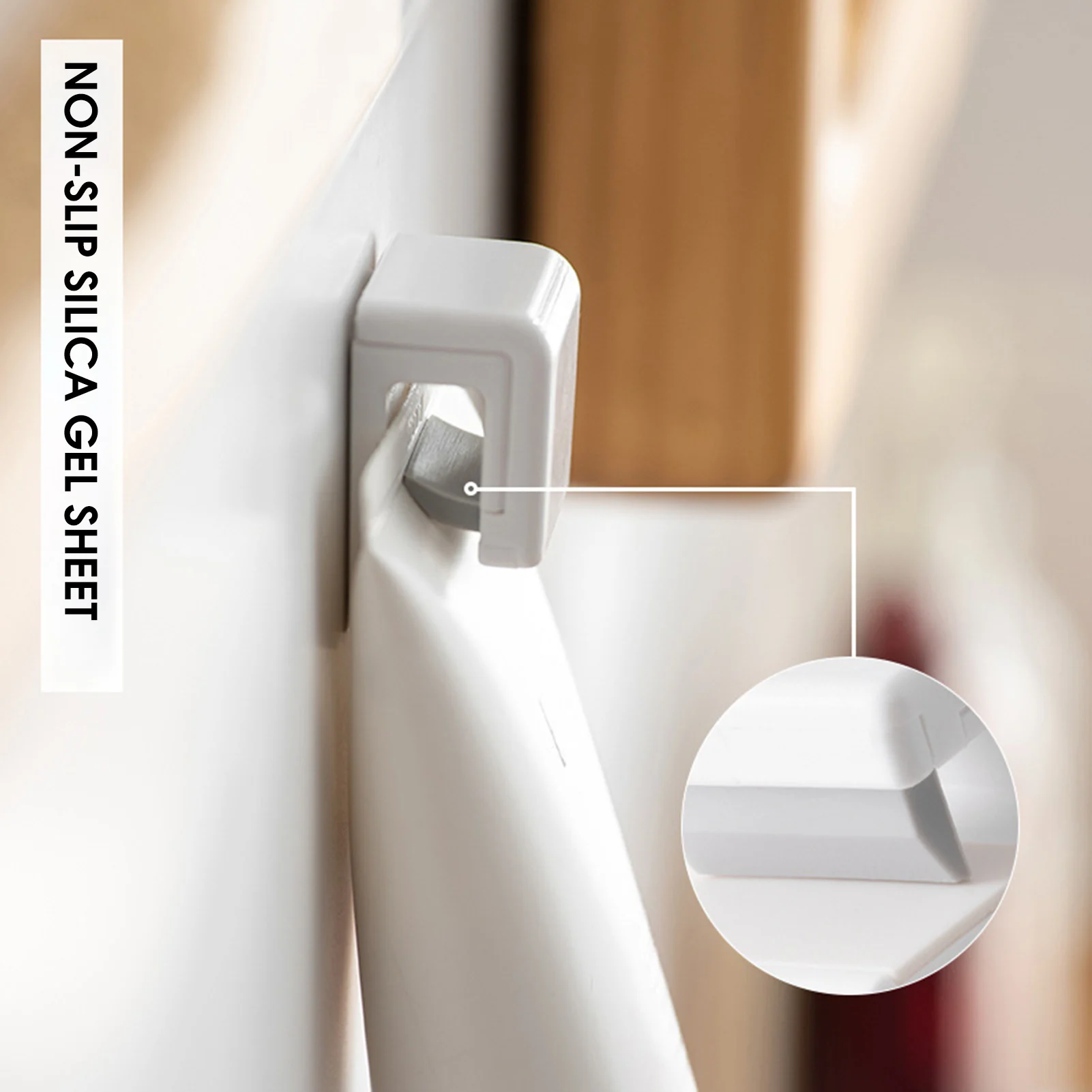 Wall Mounted Toothpaste Holder No Drilling Bathroom Organizer Hanging Shower Shelf for Toothbrush Face Wash Storage thumbnail 3