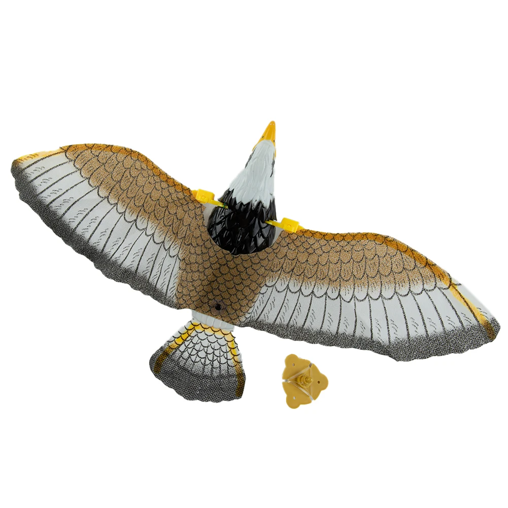 1xBird Repellent Hanging Eagle Flying Owl Repellent Scarer Emulation Flying Hawk Bird Garden Scarecrow Yard Outdoor Pest Control thumbnail 3