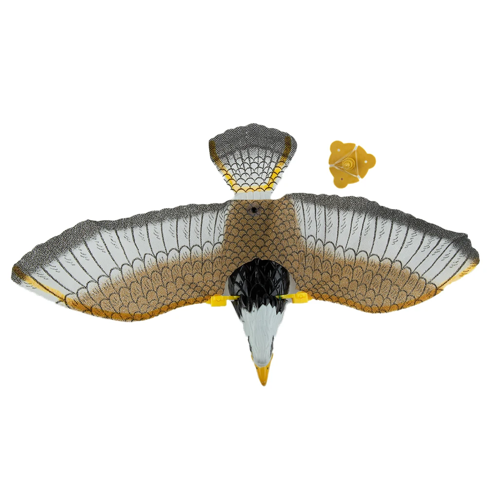 1xBird Repellent Hanging Eagle Flying Owl Repellent Scarer Emulation Flying Hawk Bird Garden Scarecrow Yard Outdoor Pest Control thumbnail 6