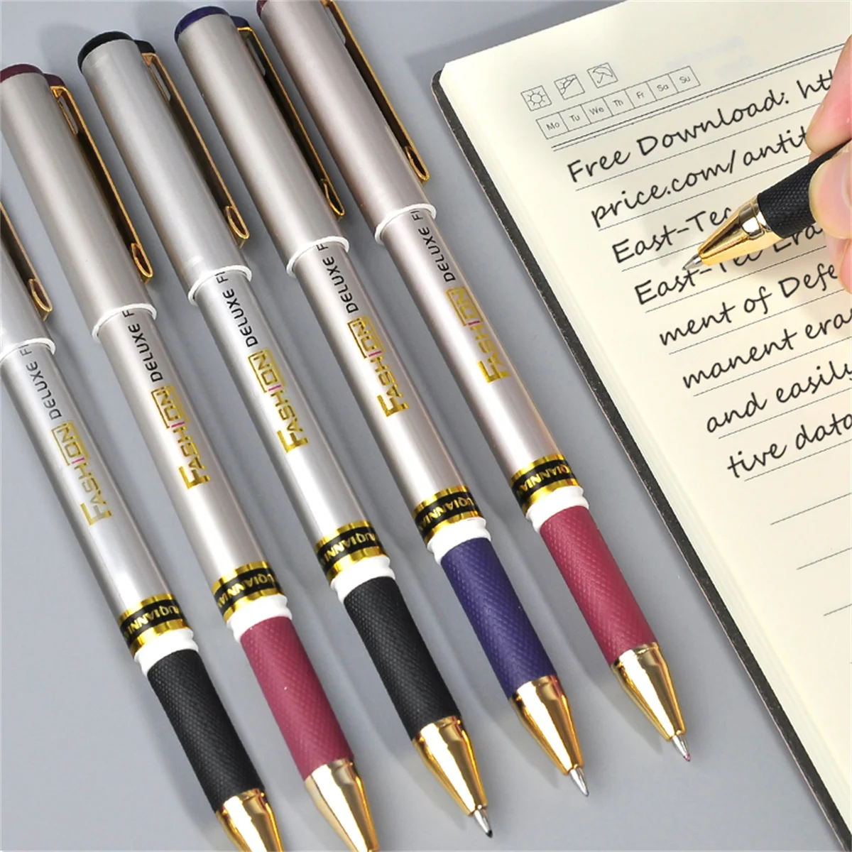 Gel Pen High Capacity Black/Blue Ink 0.5mm Superior Quality Very Good Writing Gel ink Pens Office & School Neutral Pen Supplies