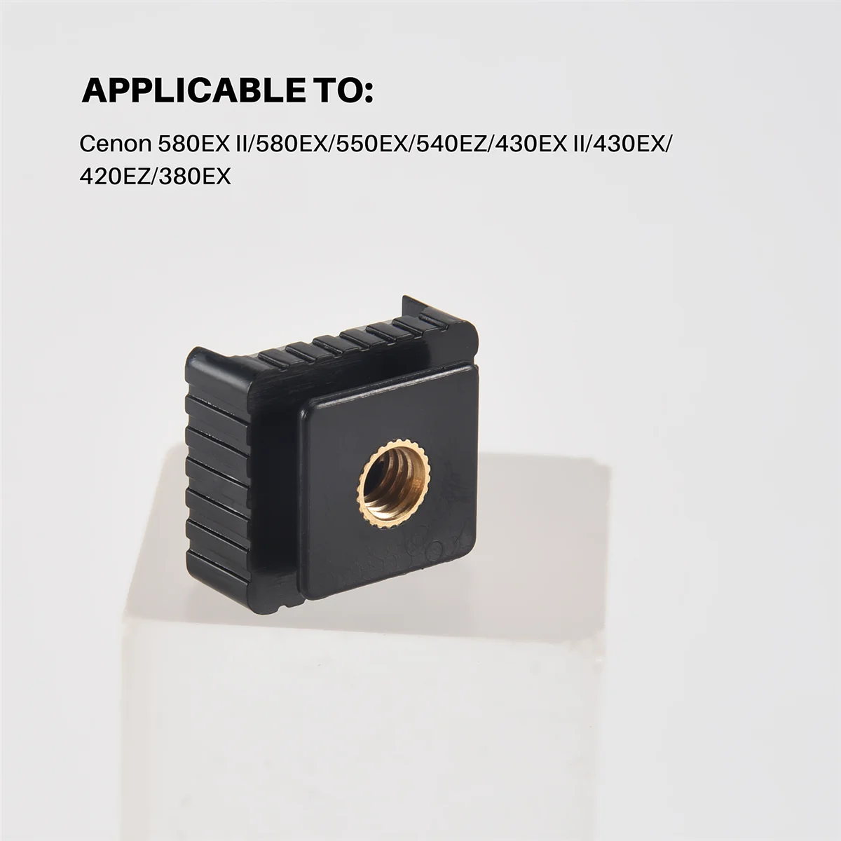 2Pcs Flash Hot Shoe Mount Adapter To 1/4 Inch Thread For Studio Light Stand Tripod thumbnail 5