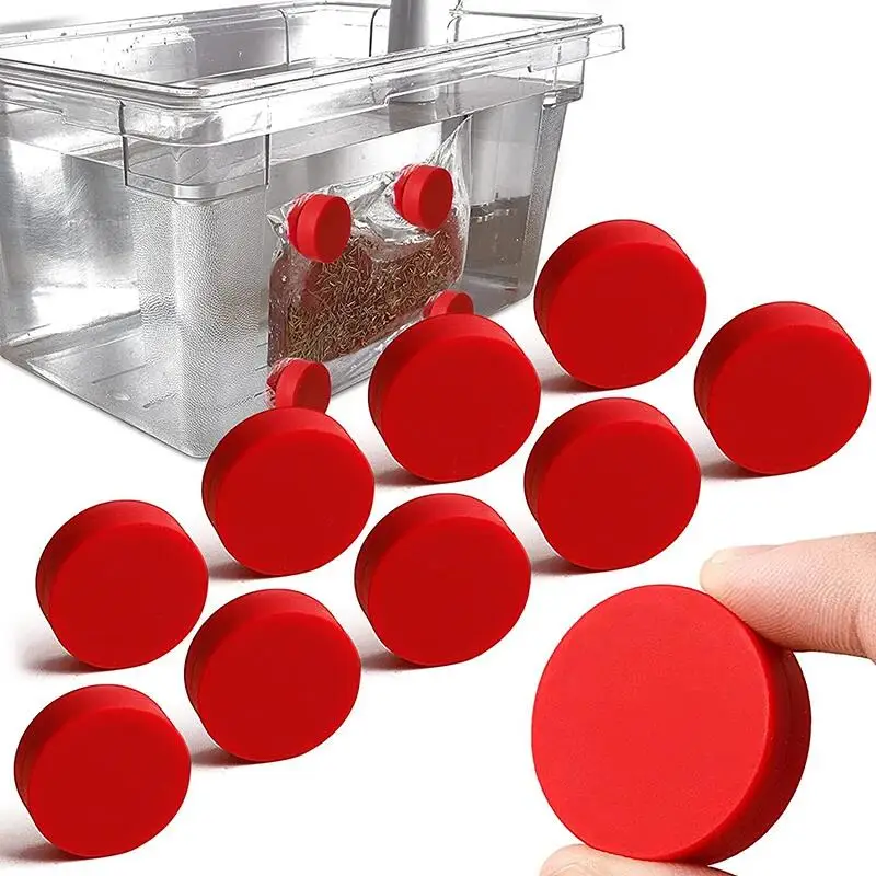 Sous Vide Magnets Weight Accessories Food Grade Silicone Submerged 304Stainless Steel Inside Reduce Food Risk Keep Stop Floating thumbnail 2