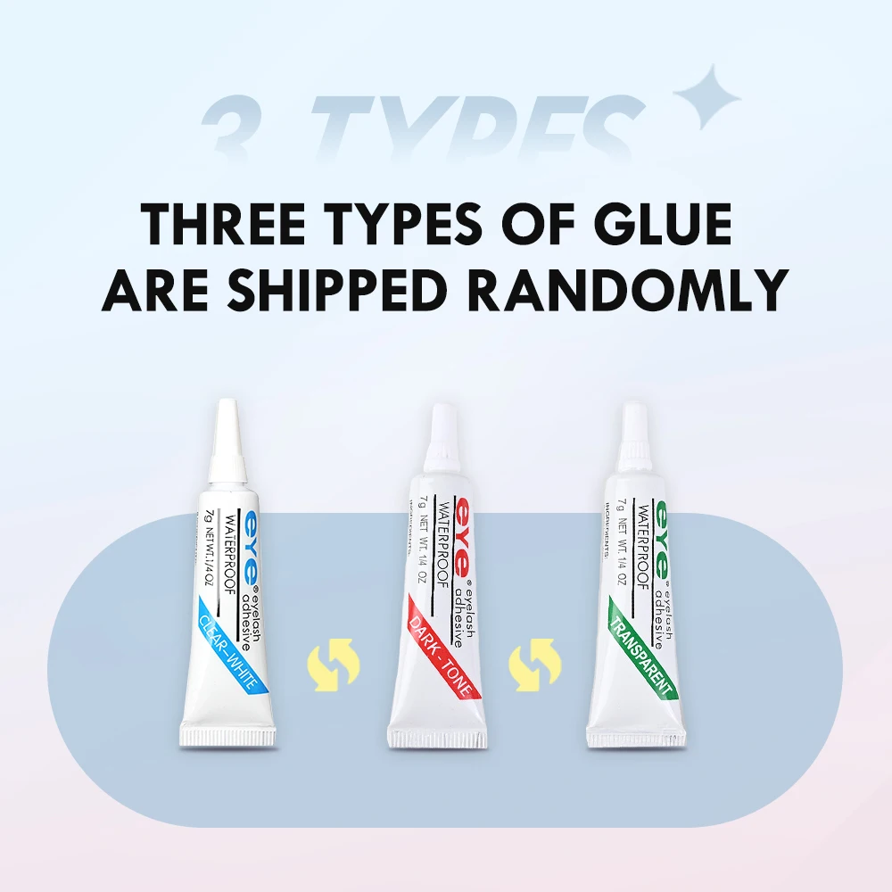 7g Professional Quick Dry Eyelash Glue 3 colors False Eyelash Extension Long Lasting Waterproof Beauty Adhesive Makeup Tools thumbnail 6