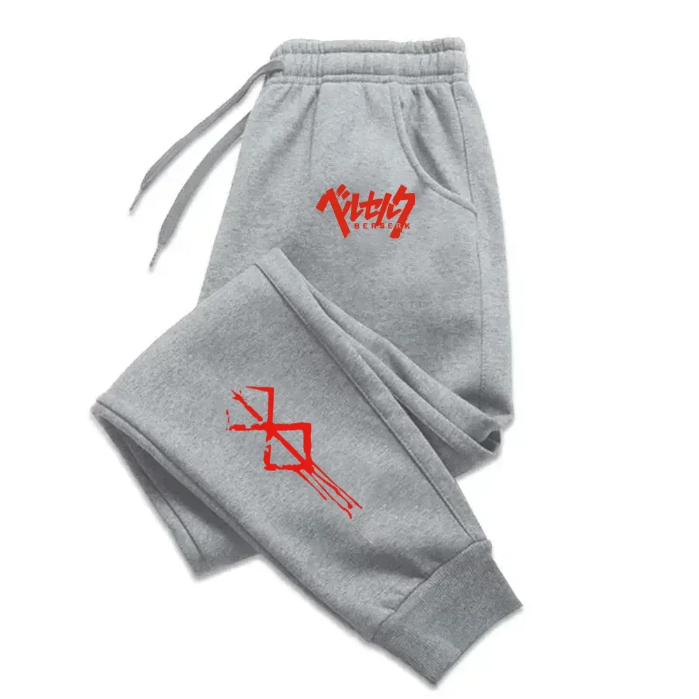 Men's Tracksuit Pants Jogger Track Sweatpants Spring Autumn Fleece Pants Men Clothing Gym Sports Women's Loose Winter Trousers thumbnail 3