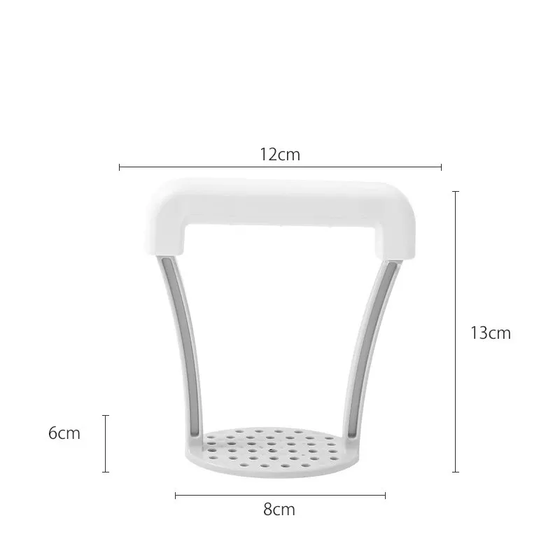 Manual Potato Masher Durable Potato Ricer Kitchen Vegetable Masher With Non-Slip Handle Fruit Juicer Kitchen Gadgets thumbnail 6