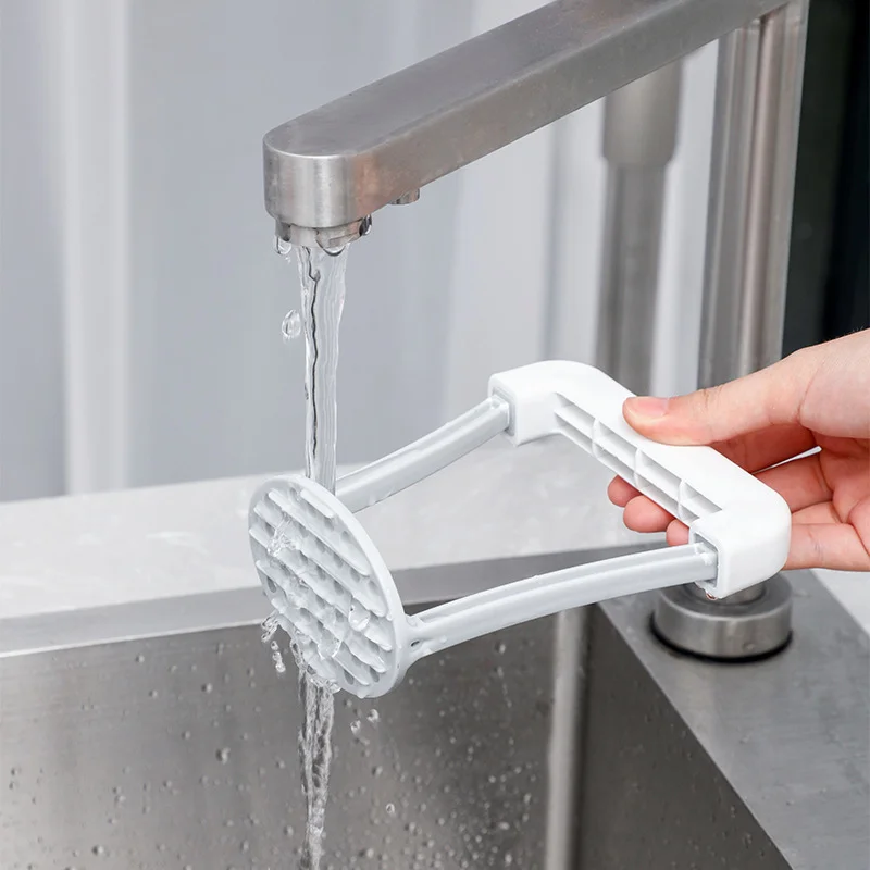 Manual Potato Masher Durable Potato Ricer Kitchen Vegetable Masher With Non-Slip Handle Fruit Juicer Kitchen Gadgets thumbnail 4