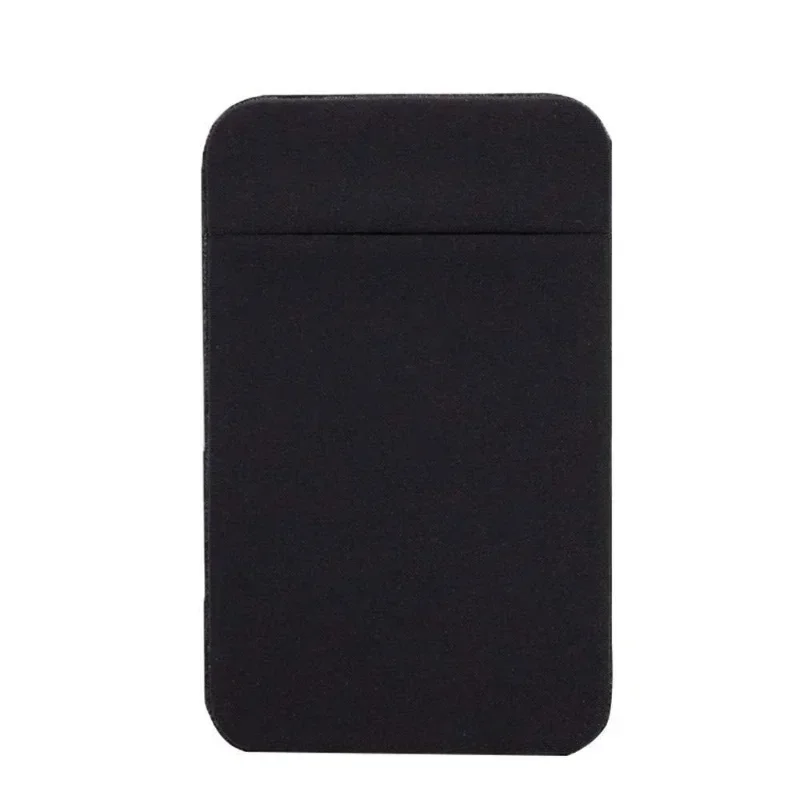 Phone Back Slot Card Holder Wallet Case Strong Adhesive Traceless Lycra Cell Phone Pocket Phone Pouch Accessories thumbnail 5