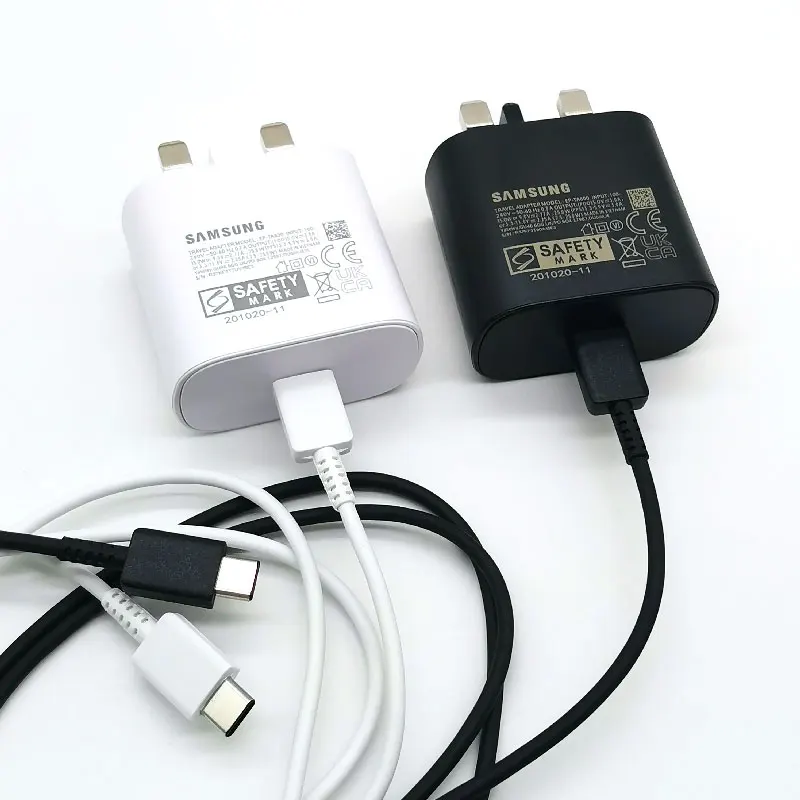 For Samsung 25W UK Plug Super Fast Charger Adapter For Galaxy Z Flip Fold 6 5 4 3 2 S24 S23 S22 S21 S20 Ultra FE A15 A25 A35 A55 thumbnail 6