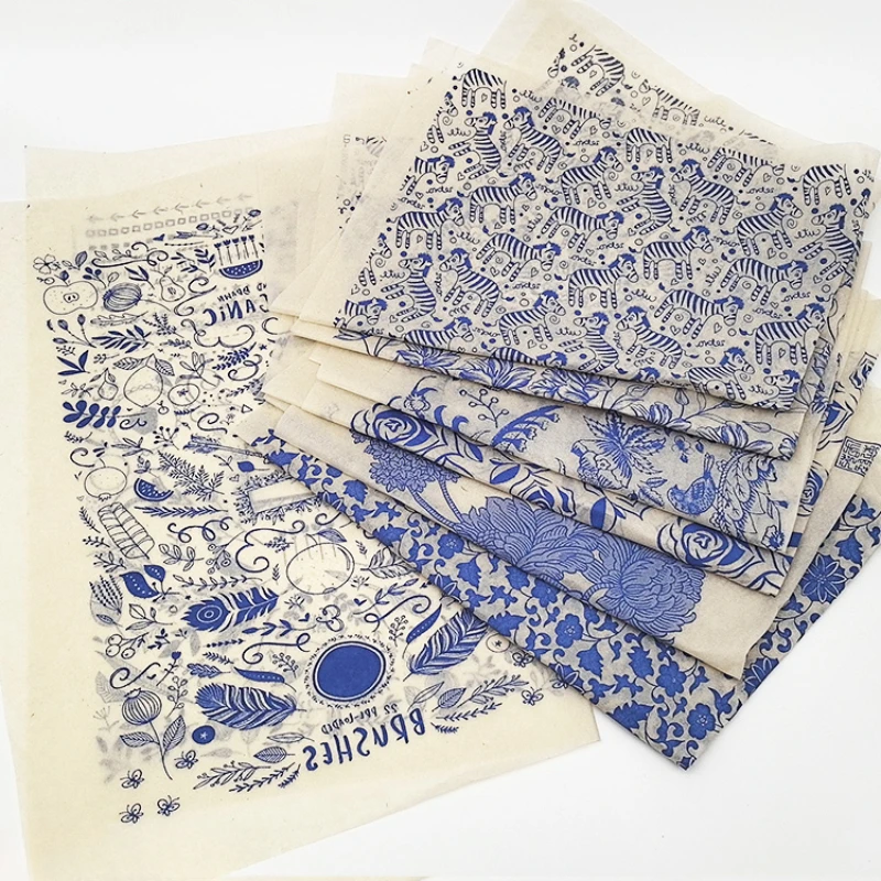 1Pc Pottery Creative Ceramic Clay Under Glaze Blue and White Decal Printing Transfer Paper DIY Pottery Handicrafts Coloring Tool thumbnail 5