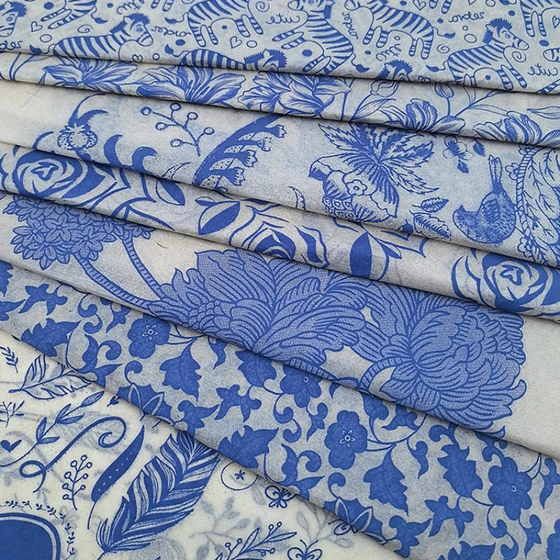 1Pc Pottery Creative Ceramic Clay Under Glaze Blue and White Decal Printing Transfer Paper DIY Pottery Handicrafts Coloring Tool thumbnail 4