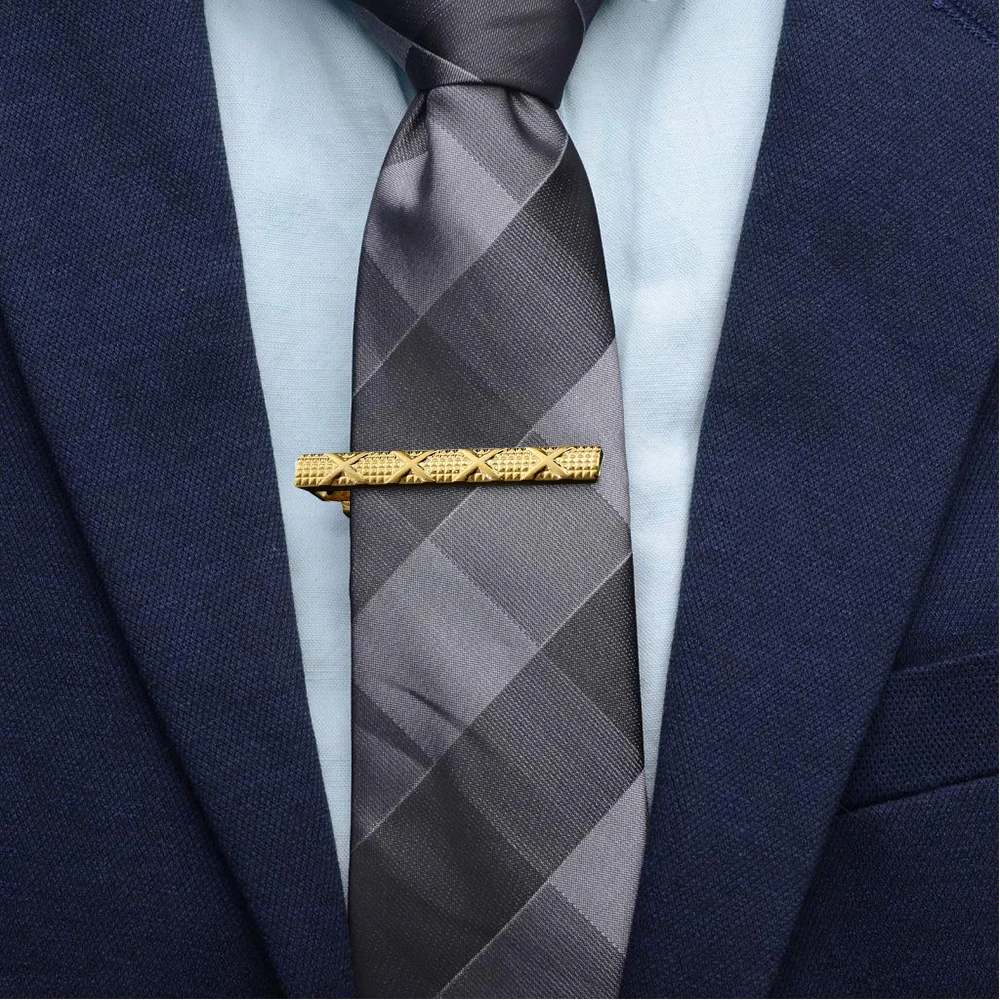 New Classic Men Tie Clip Simple Fashion Metal Necktie Daily Business Wedding Ceremony Tie Clip Pin Men Jewelry Accessories Gift thumbnail 3