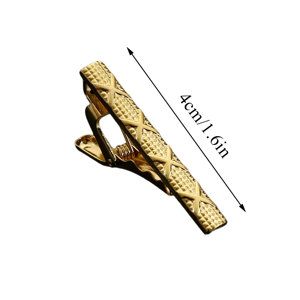 New Classic Men Tie Clip Simple Fashion Metal Necktie Daily Business Wedding Ceremony Tie Clip Pin Men Jewelry Accessories Gift thumbnail 6