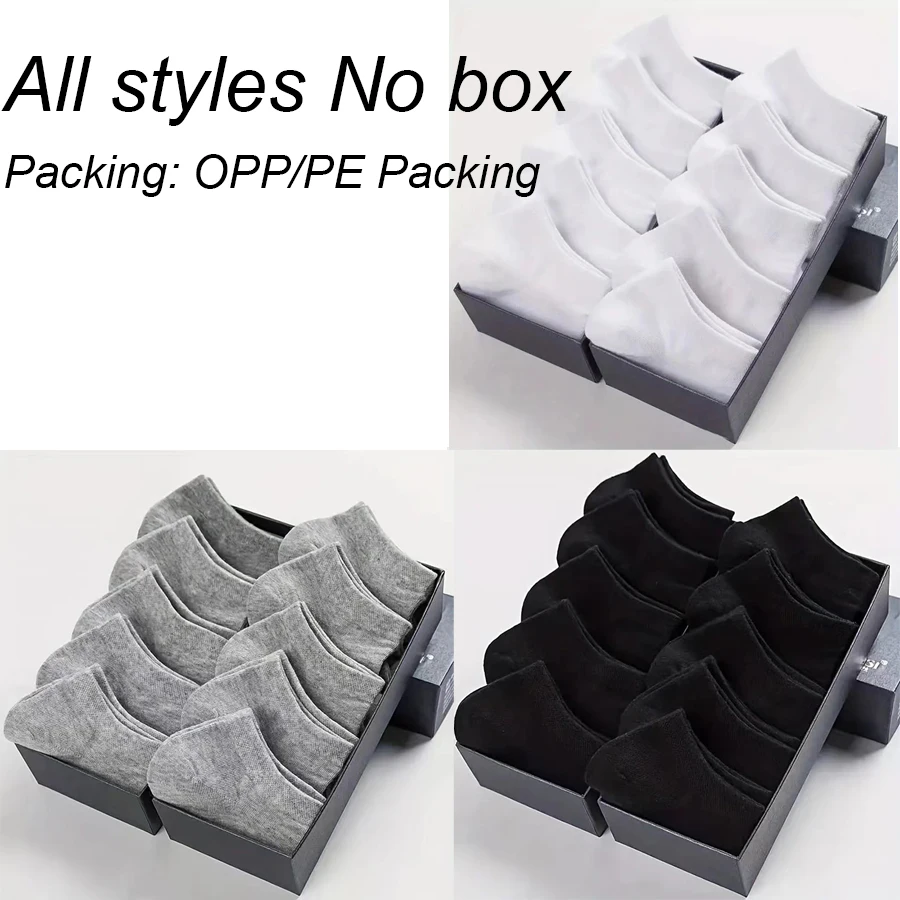 10/12/20/40 Pairs Men Boat Socks Business Sport Sweat Absorption Mature Summer Autumn Solid Color Soft Non Pilling Ankle Socks thumbnail 6