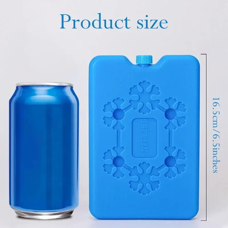 Ice Pack Reusable Lightweight Fresh Food Storage Refrigeration Cooler Bag Portable Water Injection Box for Lunch Box and Cooler thumbnail 2