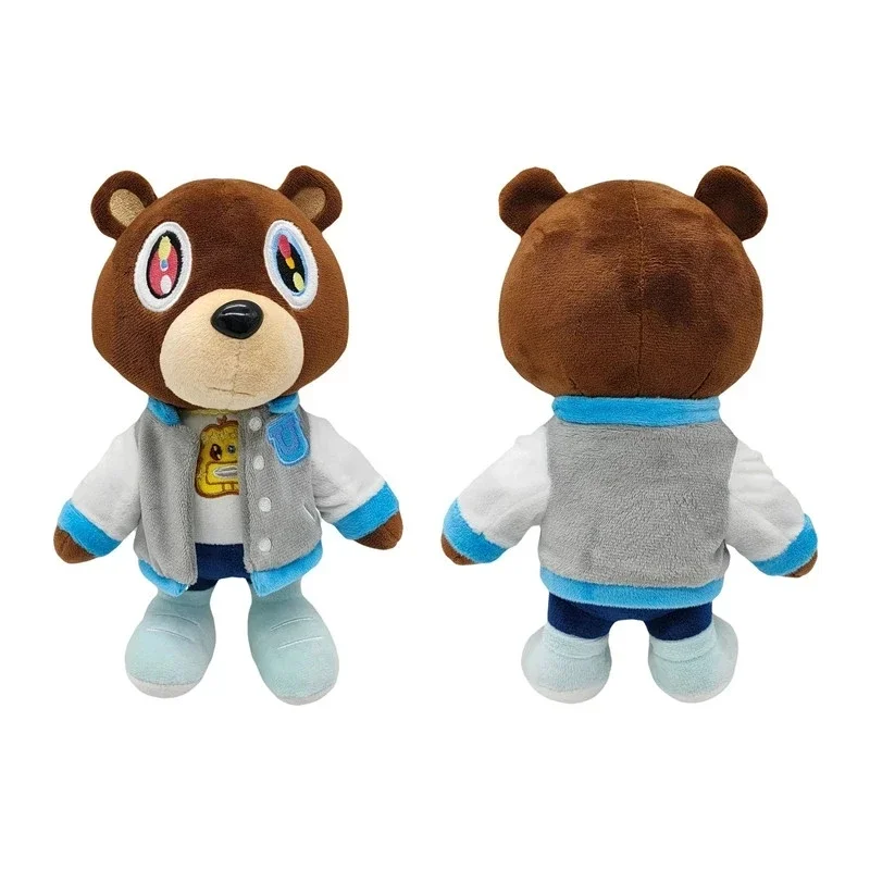 26cm Kawaii Kanye Dropout Bear Teddy Bear Plush Toys Kanye West Graduation Soft Stuffed Home Room Decor Birthday Gift thumbnail 2