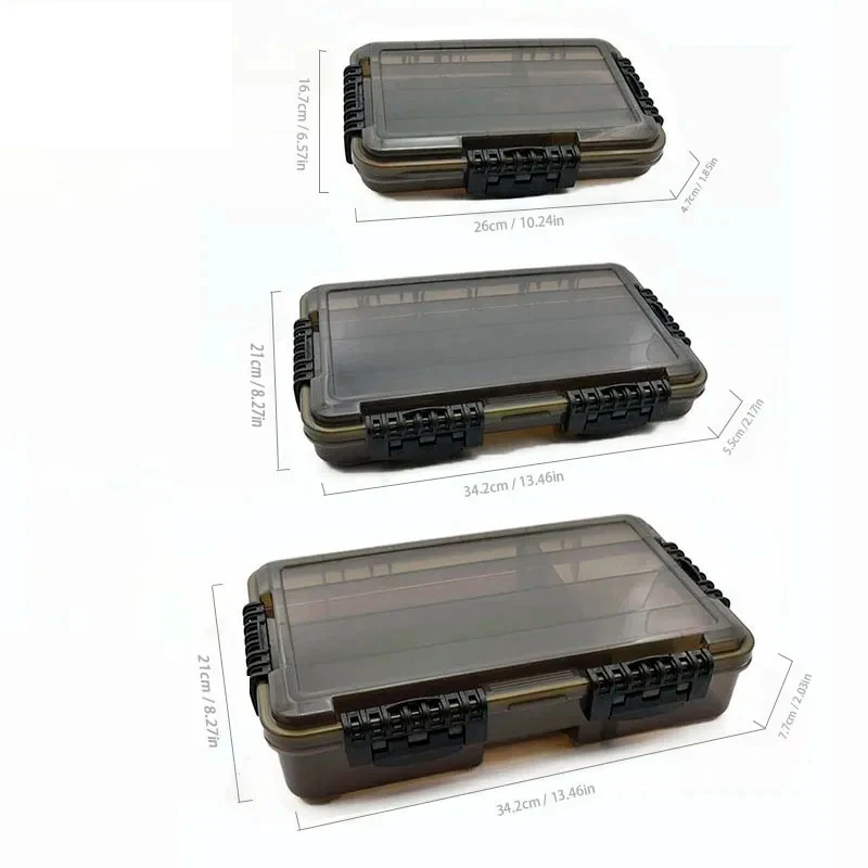 Large-Capacity Waterproof Fishing Tackle Box Fishing Accessories Tool Storage Box Fish Hook Fake Bait Storage Box Fishing Suppli thumbnail 6