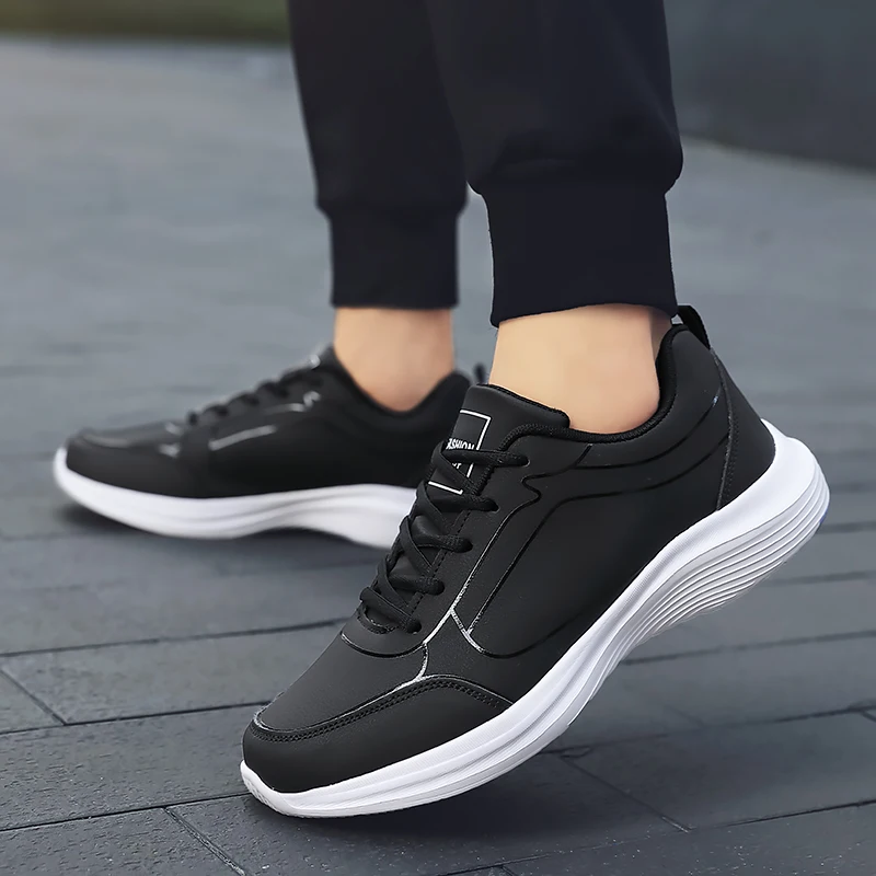 2024 Autumn New Breathable Men Casual Shoes Lightweight Outdoor Walking Shoes For Men NON-Slip Men's Running Sneakers thumbnail 4