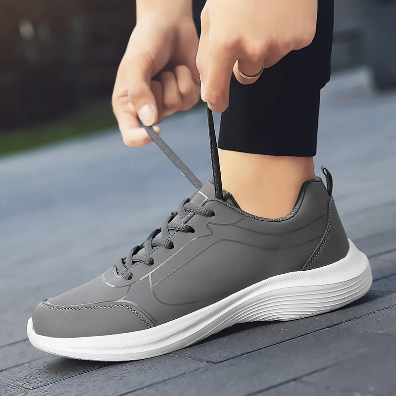 2024 Autumn New Breathable Men Casual Shoes Lightweight Outdoor Walking Shoes For Men NON-Slip Men's Running Sneakers thumbnail 6