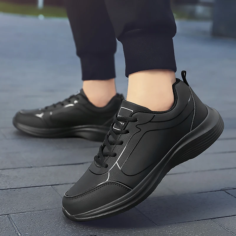 2024 Autumn New Breathable Men Casual Shoes Lightweight Outdoor Walking Shoes For Men NON-Slip Men's Running Sneakers thumbnail 2
